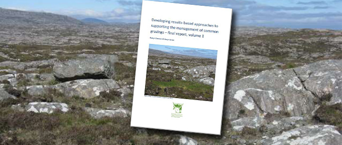 Developing results-based approaches to supporting the management of common grazings