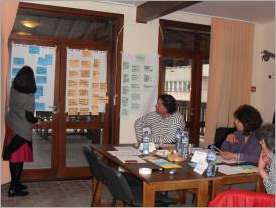 Farmers focus group defining the key characteristics of agriculture, environment and rural life and rural infrastructure; M.Peneva