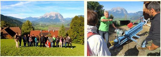 At Thonnerhof family farm