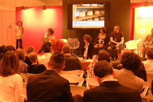 Taste-training session in the Madrid Gourmet Salon