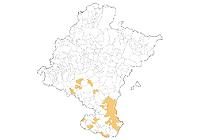 Farmland with main steppeland bird populations